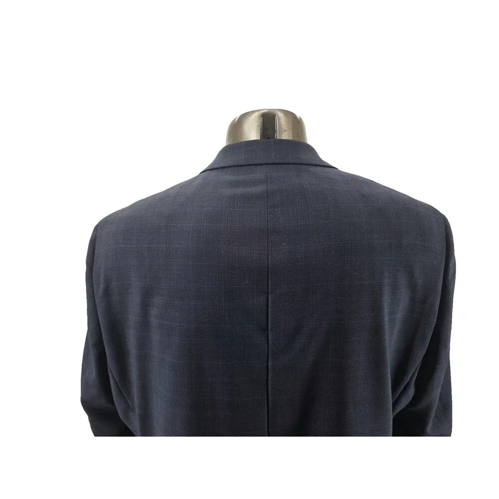 Michael Kors Suit 48R 40X30 Blue Wool Blend Two Button Corpcore Professional